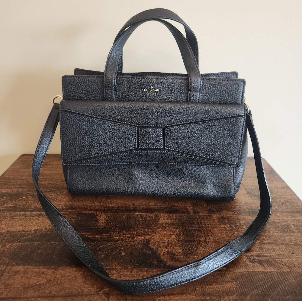 Kate Spade Chantelle Bridge Place Purse Black